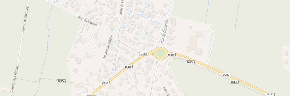 Plan du 38 Rue du Caplande au Teich