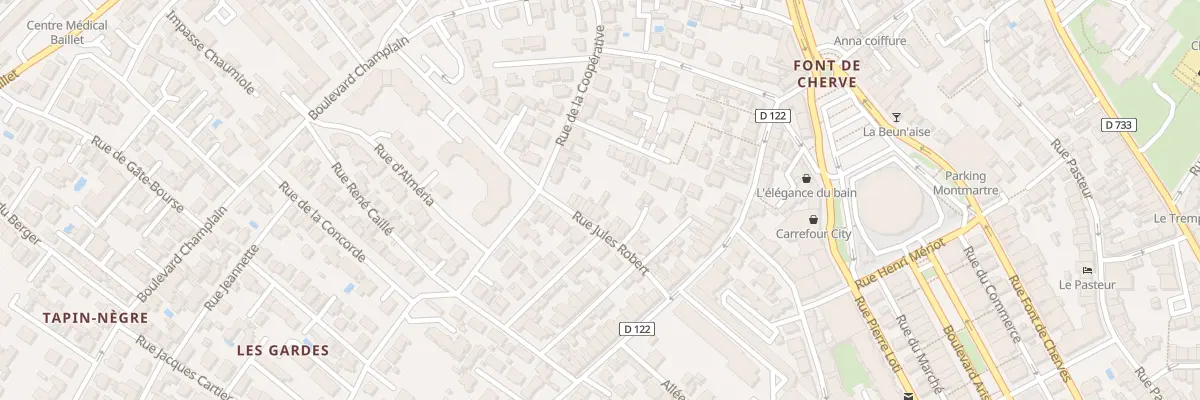 Plan du 13 Rue Jules Robert à Royan
