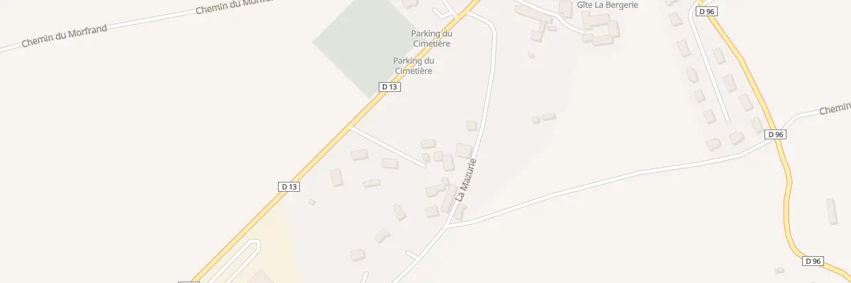 Plan du 8 La Mazurie à Domjean