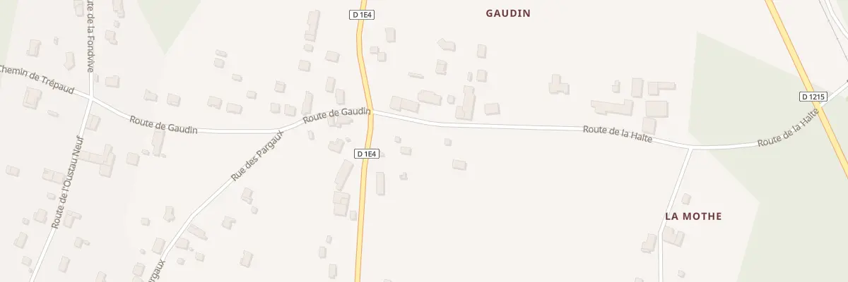 Plan du 2 Rte de la Halte à Vensac