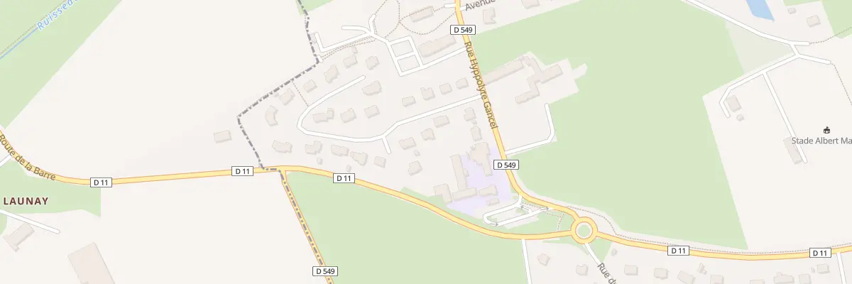 Plan du 5 Rue des Pommiers à La Barre-de-Semilly