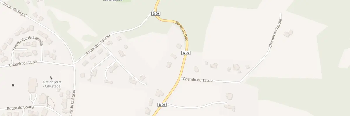 Plan du 351 Rte de Dax à Saint-Pandelon