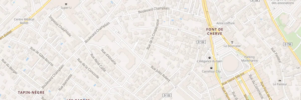 Plan du 18 Rue de la Coopérative à Royan