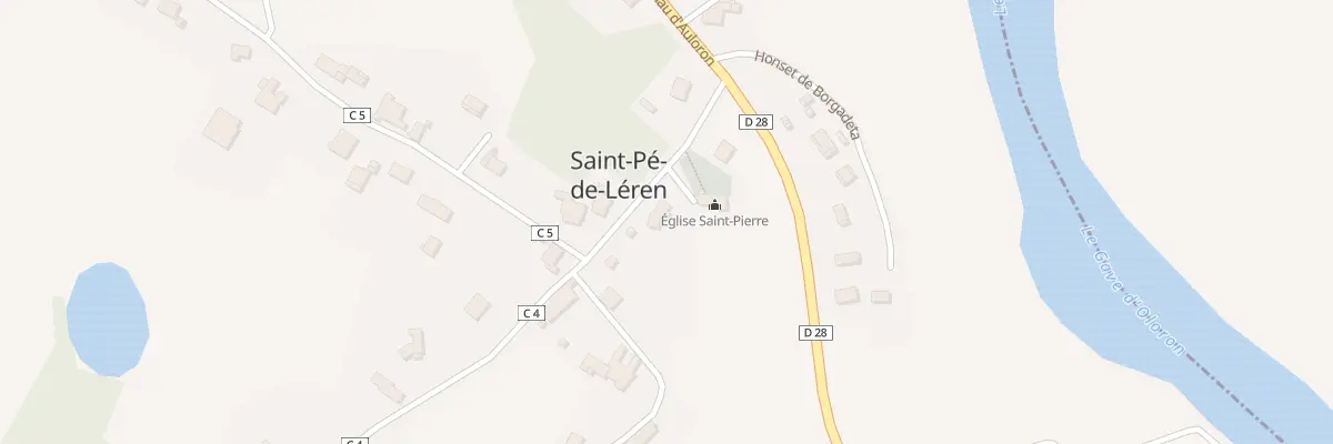 Plan du 97 Che de Paris à Saint-Pé-de-Léren