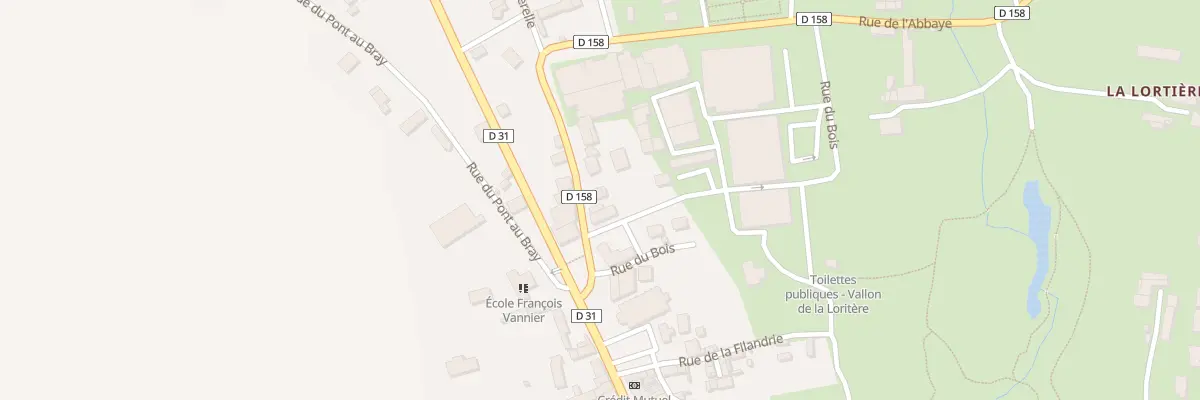 Plan du 6 Rue de l’Abbaye à Landivy