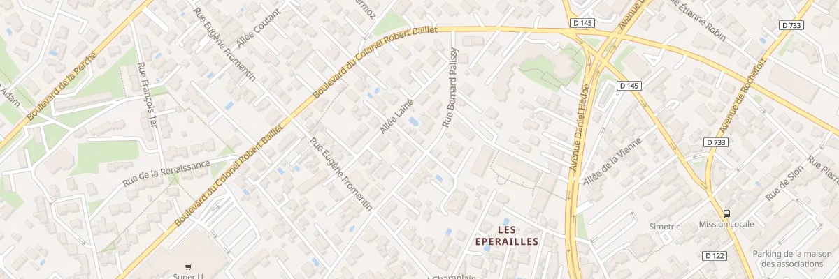 Plan du 42 Rue Bernard Palissy à Royan