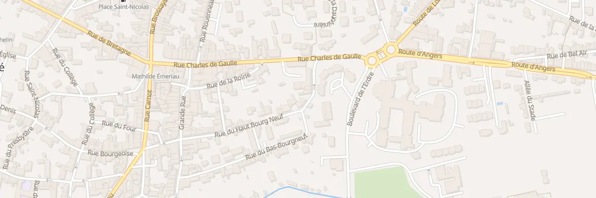 Plan du 31 Rue du Haut Bourg Neuf à Candé