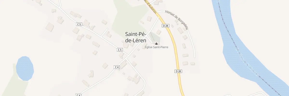 Plan du 97 Che de Paris à Saint-Pé-de-Léren
