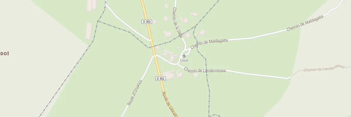 Plan du 5002 Maldagaiste à Uhart-Mixe