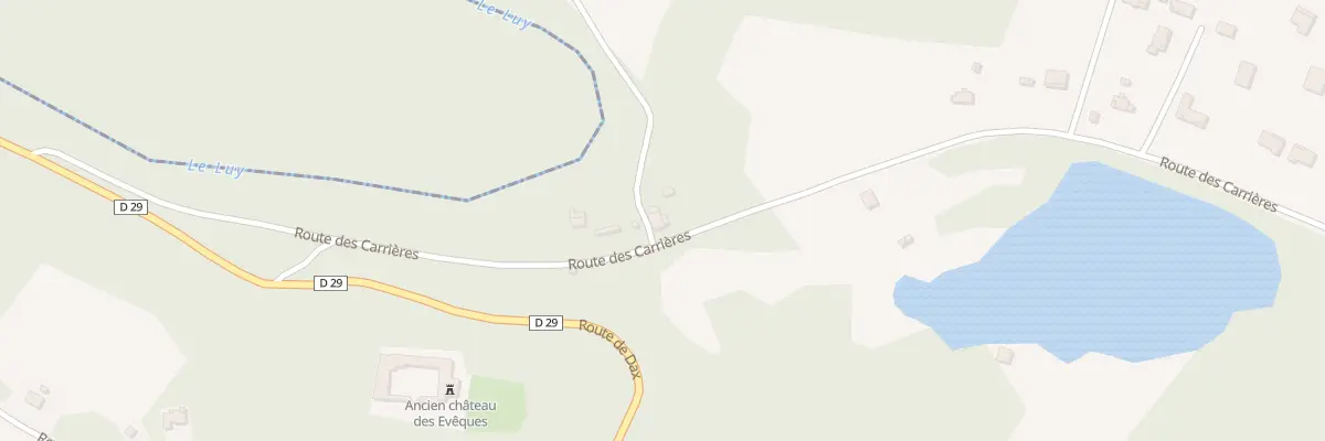 Plan du 305 Rte des Carrieres à Saint-Pandelon