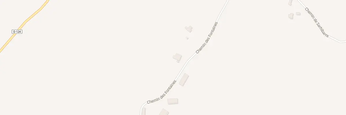 Plan du 778 Che des Fontaines à Gabat