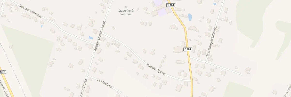 Plan du 8 Rue des Sports à Saint-Vivien-de-Médoc
