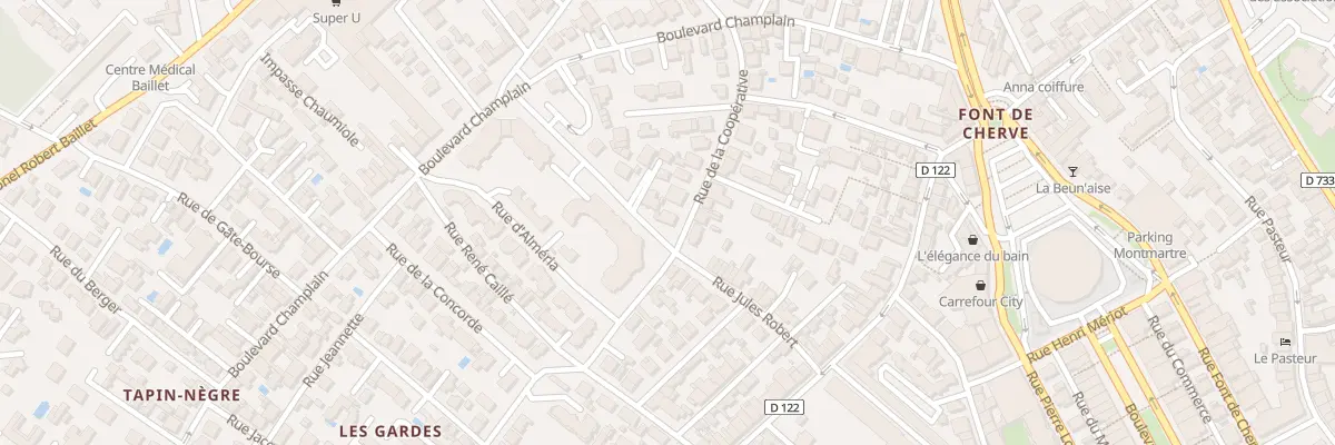 Plan du 19 Rue de la Coopérative à Royan