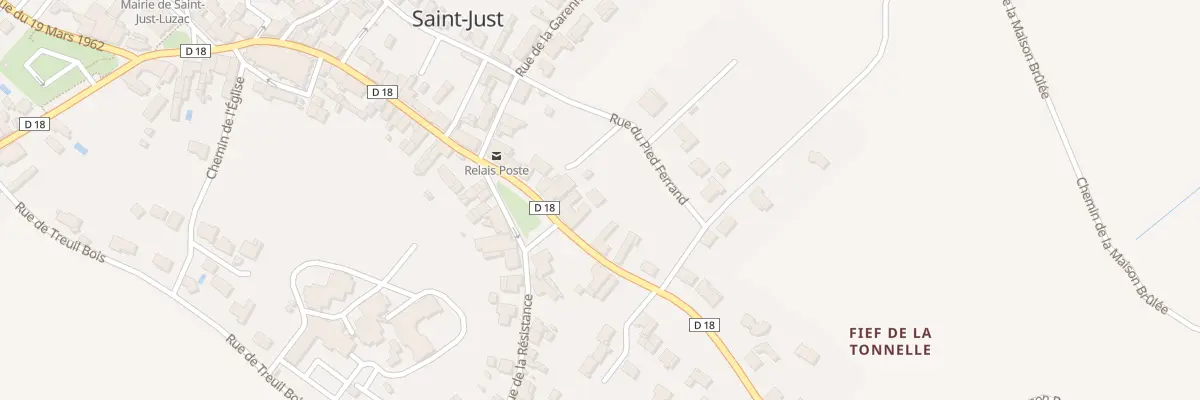 Plan du 9 Pl Eugène Papin à Saint-Just-Luzac