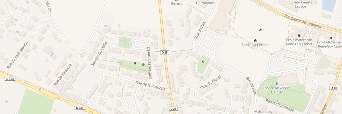 Plan du 250 Rue de la Rouxiere - Varades à Loireauxence