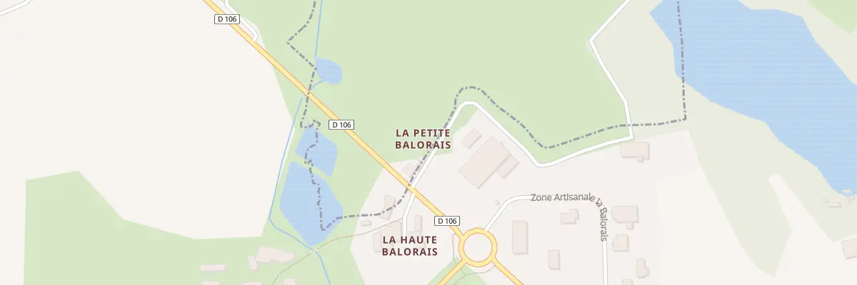 Plan du 2 La Petite Balorais à Launay-Villiers