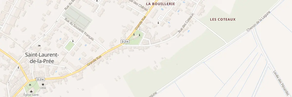 Plan du 86 Rue des Coteaux à Saint-Laurent-de-la-Prée