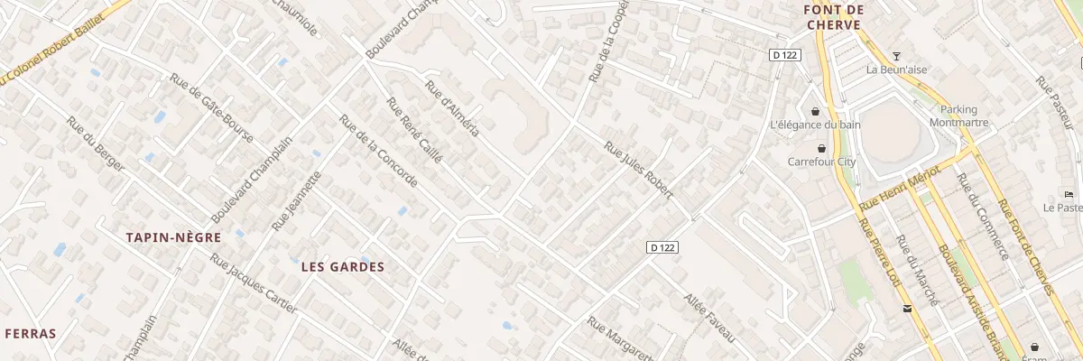 Plan du 28 Rue de la Coopérative à Royan