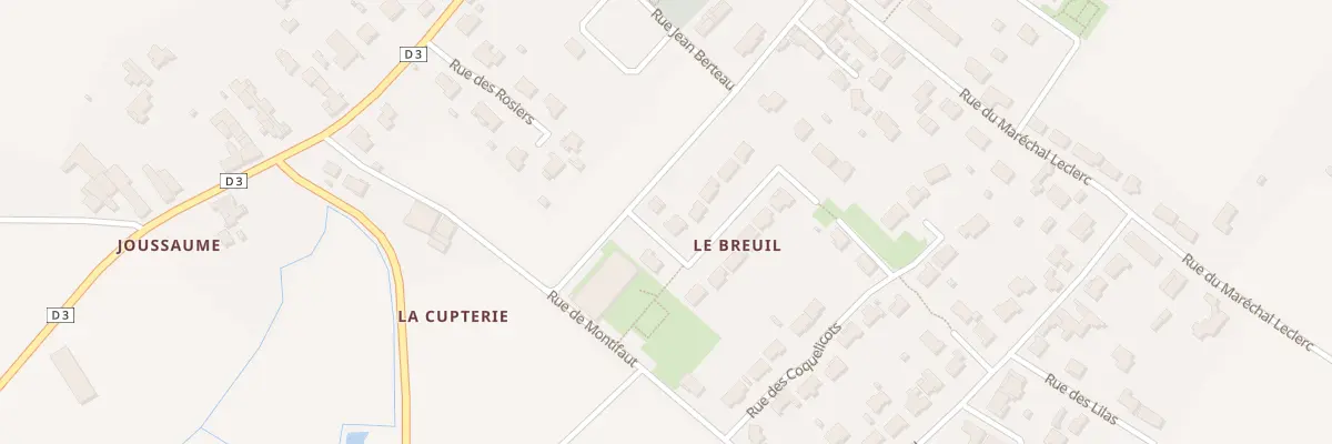 Plan du 1 Rue Adolphe Pommier à Moëze