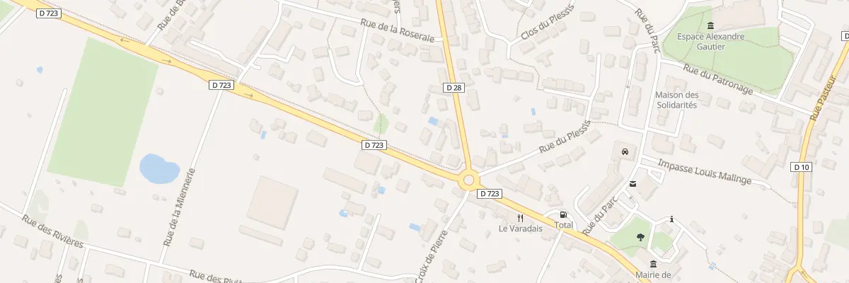 Plan du 464 Rue du Maréchal Foch à Loireauxence