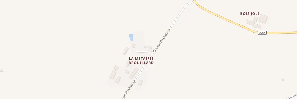 Plan du 20 Che du Guibray à Saint-Ellier-du-Maine