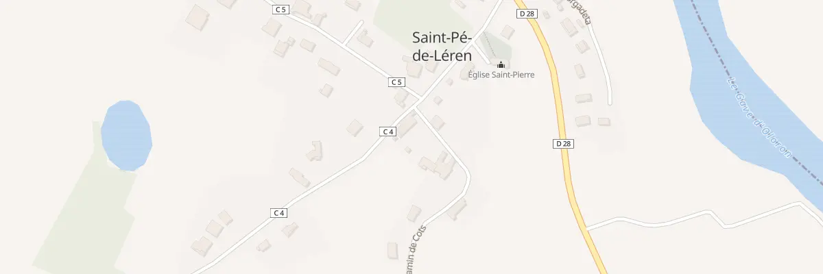 Plan du 2 Che des Cots à Saint-Pé-de-Léren