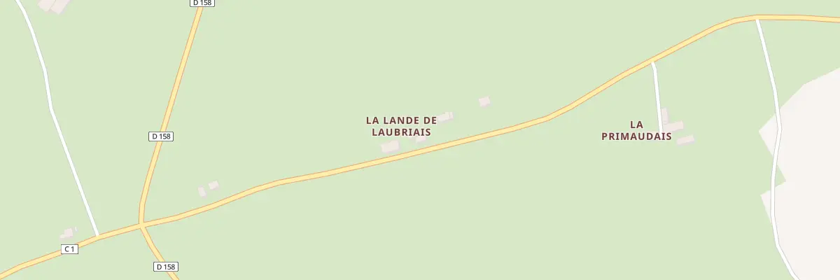 Plan du 5123 La Lande de Laubriais à Bourgon