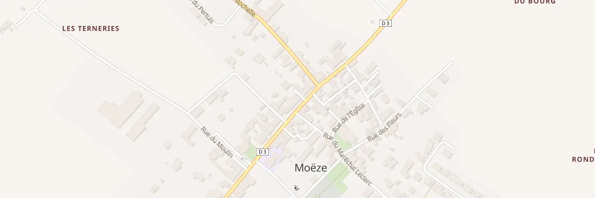 Plan du 26 Av du Gen de Gaulle à Moëze