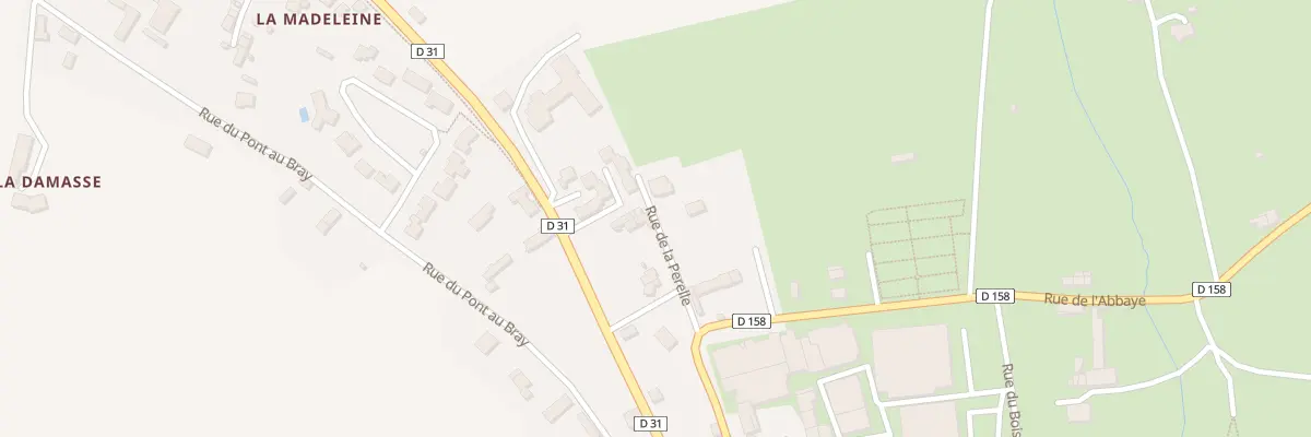 Plan du 3 Rue de la Perelle à Landivy