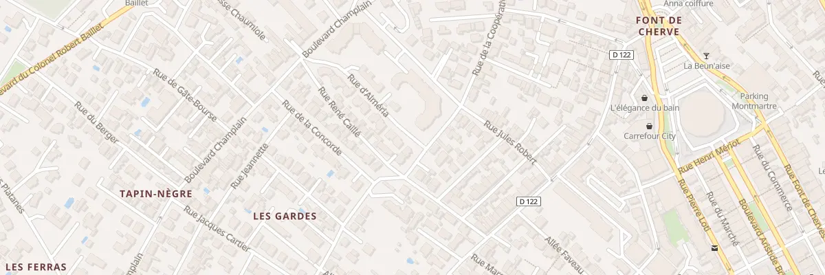 Plan du 23 Rue de la Coopérative à Royan