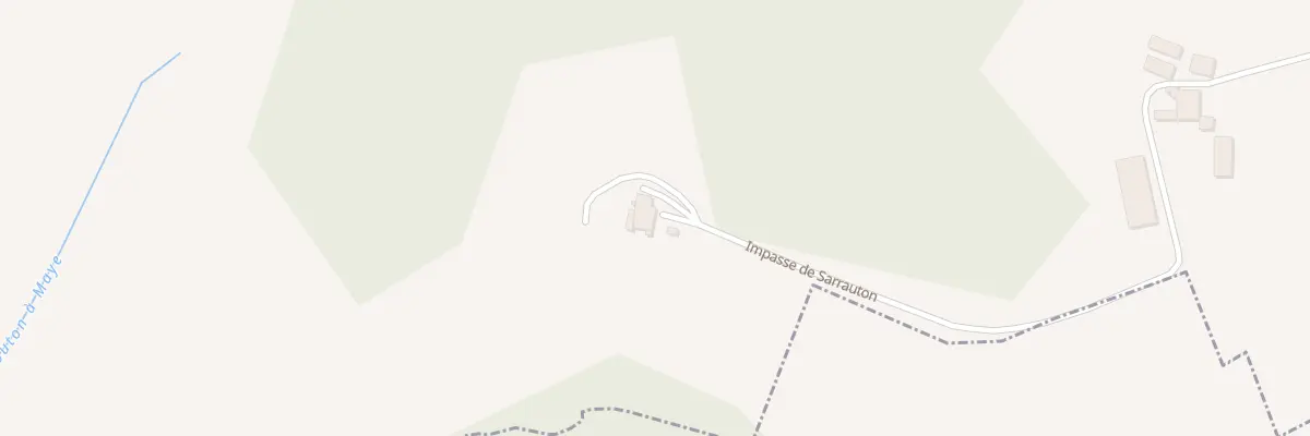 Plan du 170 Imp de Sarrauton à Gaas