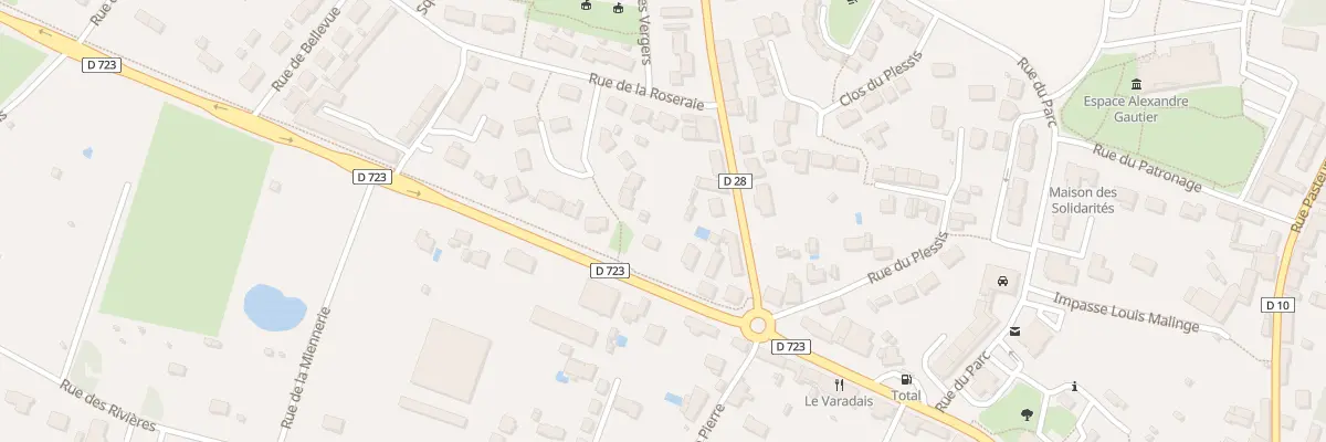 Plan du 506 Rte de Nantes à Loireauxence