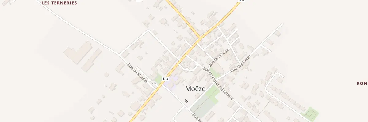 Plan du 19B Av du Gen de Gaulle à Moëze