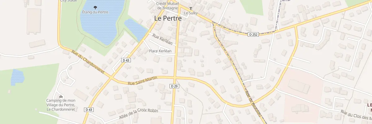 Plan du 15 Rue de Saint Poix au Pertre