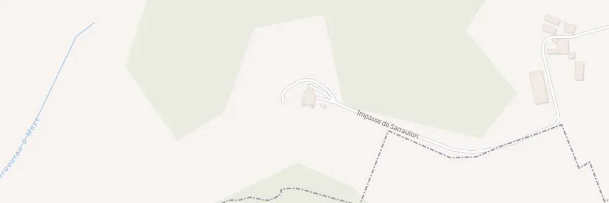 Plan du 170 Imp de Sarrauton à Gaas