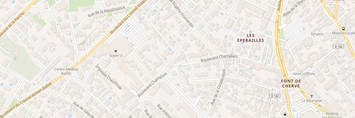 Plan du 53 Bd Champlain à Royan