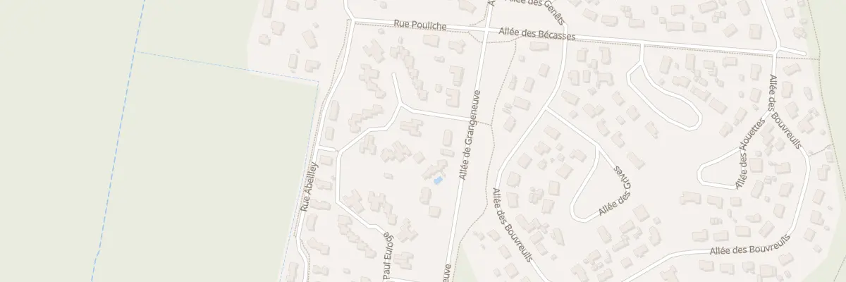 Plan du 29 Rue de la Res Grangeneuve au Teich