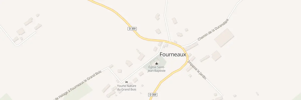 Plan du 5024 Le Bourg à Fourneaux