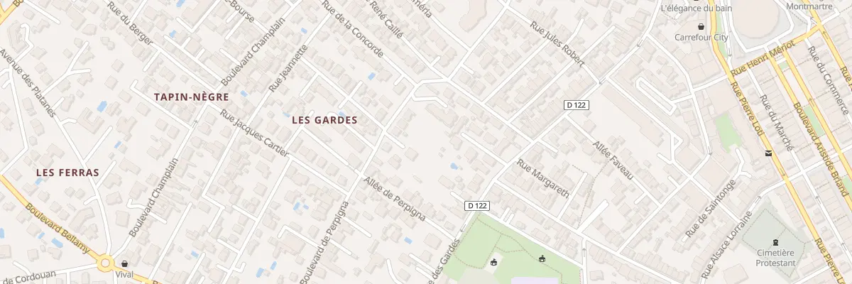 Plan du 31 Bd de Perpigna à Royan