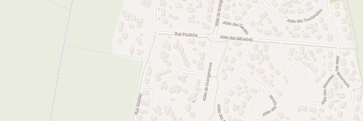 Plan du 48 Rue de la Res Grangeneuve au Teich