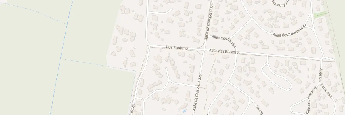 Plan du 46 Rue de la Res Grangeneuve au Teich