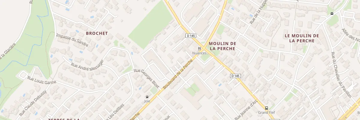 Plan du 9 Bd de la Perche à Royan