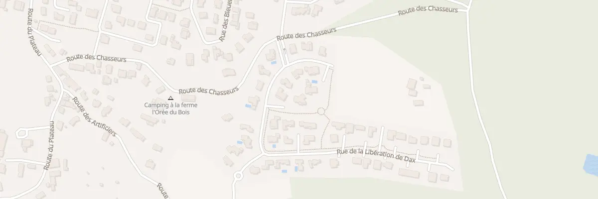 Plan du 5 Rue de la Libération de Dax à Dax