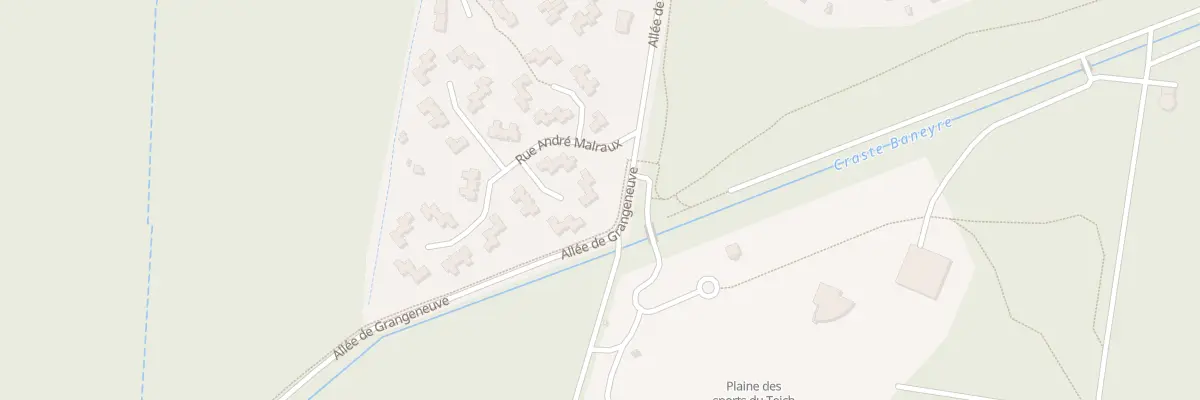 Plan du 87 Rue de la Res Grangeneuve au Teich