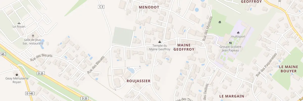 Plan du 41 Rue des Bleuets à Royan