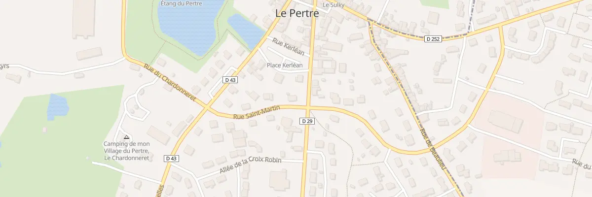 Plan du 7 Rue Saint Martin au Pertre