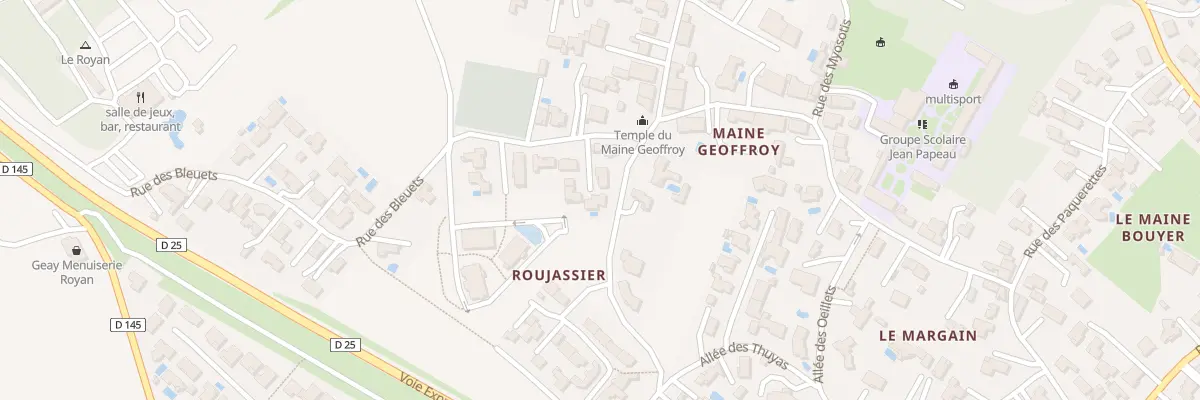 Plan du 37 Rue des Bleuets à Royan