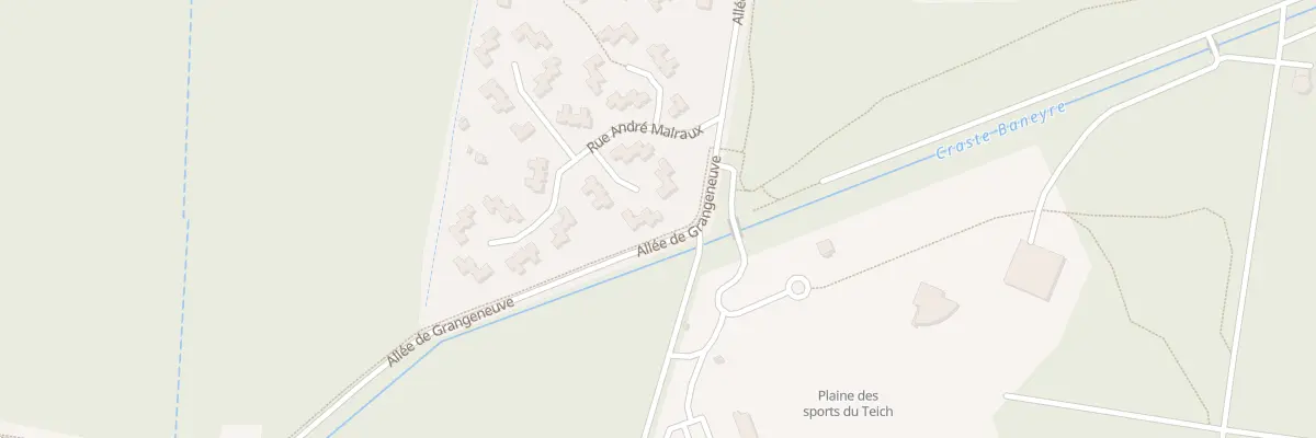Plan du 86 Rue de la Res Grangeneuve au Teich