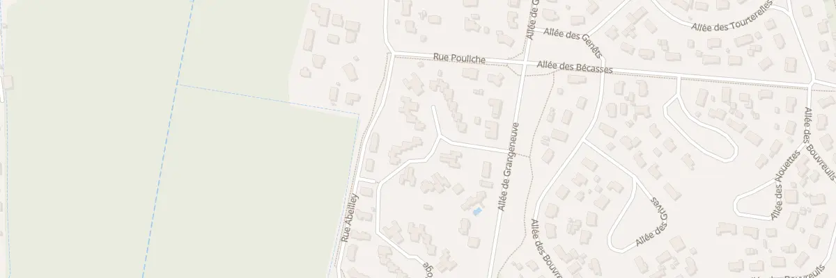 Plan du 38 Rue de la Res Grangeneuve au Teich