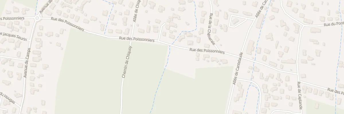 Plan du 79 Rue des Poissonniers au Teich